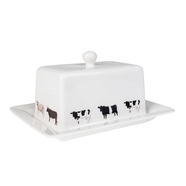 Sophie Allport Cows Butter Dish