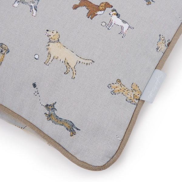 Sophie Allport Doggy Daycare Cushion - Rectangular