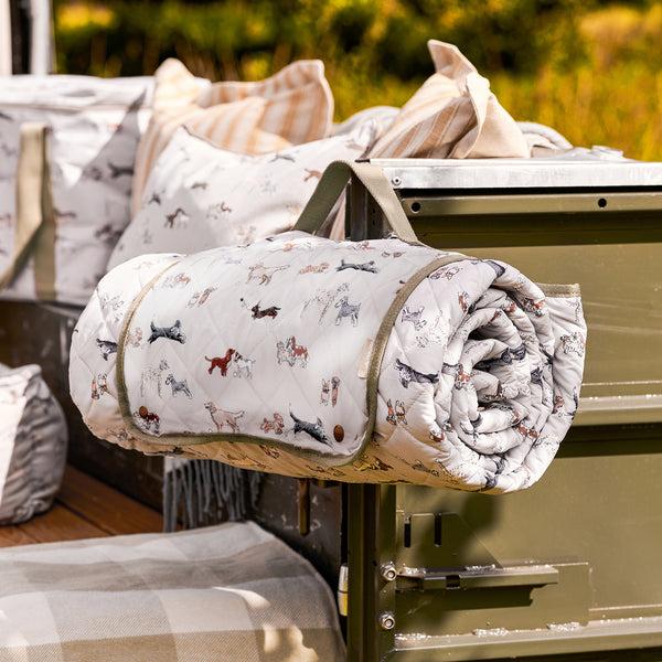 sophie allport Doggy Daycare Picnic Blanket