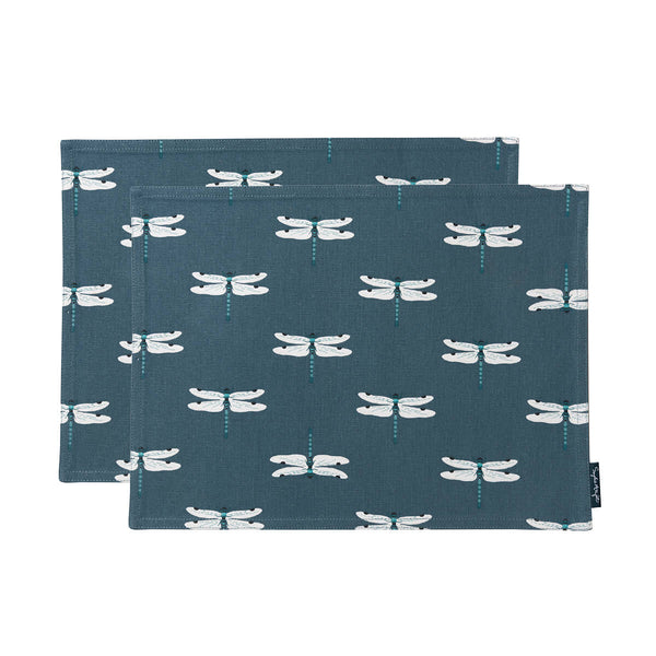 sophie allport Dragonfly Fabric Placemats (Set of 2)