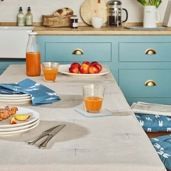 sophie allport Dragonfly Linen Blend Tablecloth