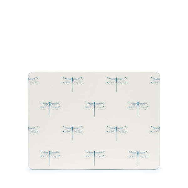 Sophie Allport Dragonfly White Placemats (Set Of 4)