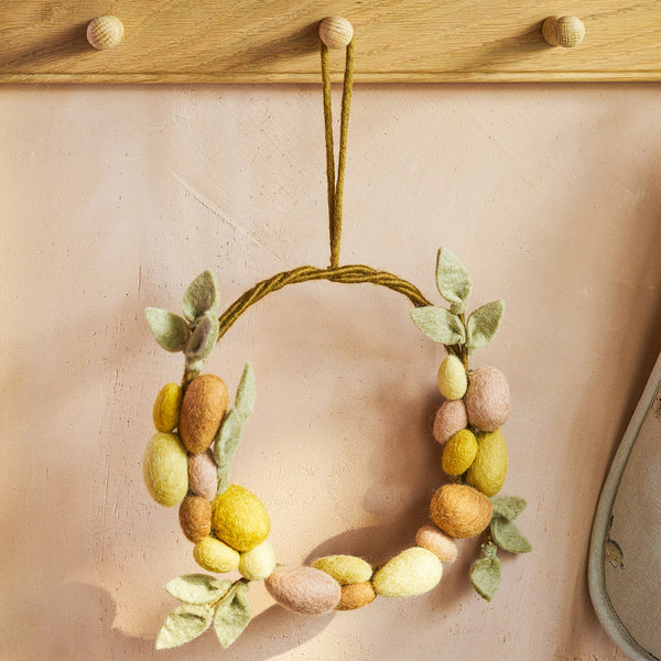 sophie allport Easter Felt Wreath