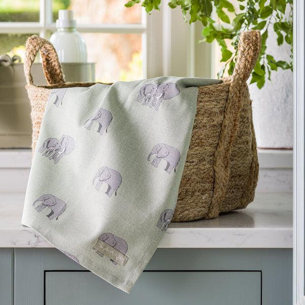 sophie allport Elephant Tea Towel