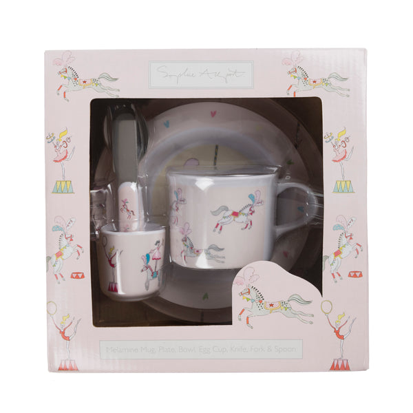 Sophie Allport Fairground Ponies Kids Melamine Set