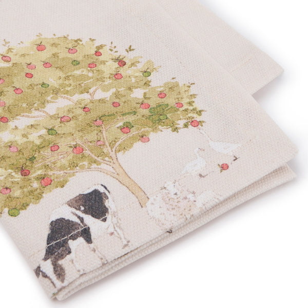 Sophie Allport Farm Friends Napkins (Set Of 4)
