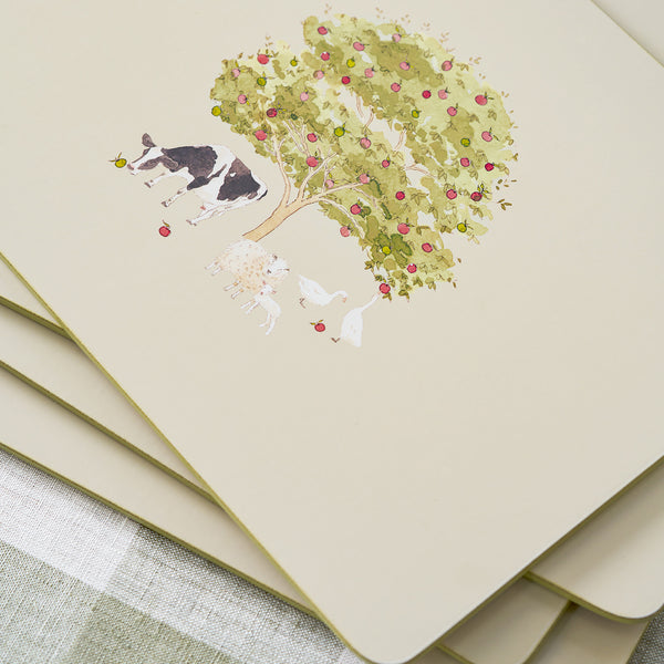 Sophie Allport Farm Friends Placemats (Set Of 4)