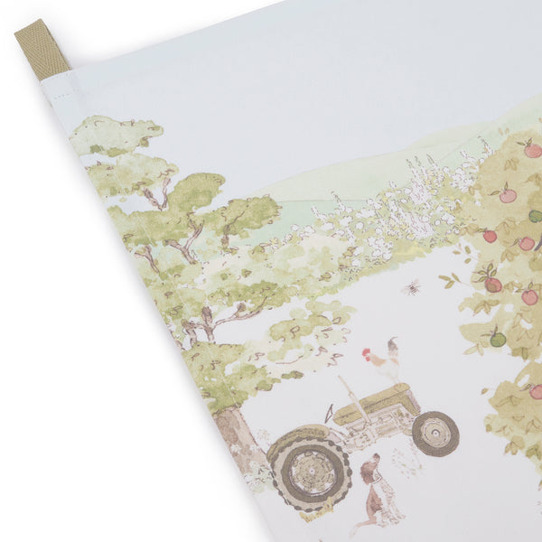 Sophie Allport Farm Friends Scene Tea Towel