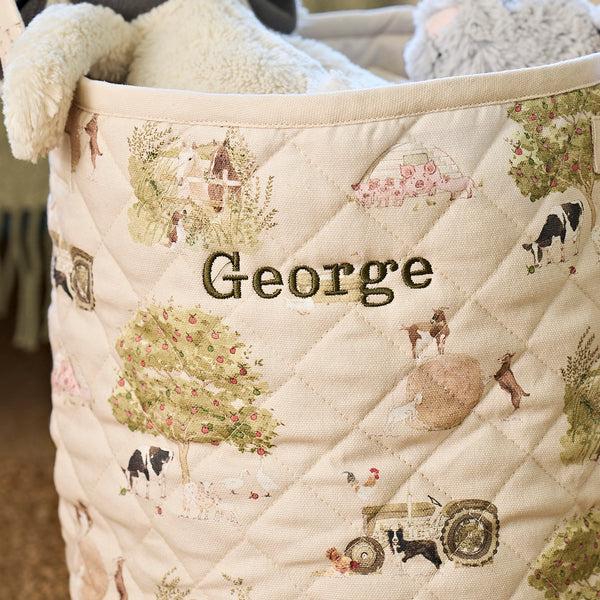 Sophie Allport Farm Friends Storage Basket