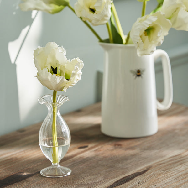 Sophie Allport Faux Parrot Tulip - White