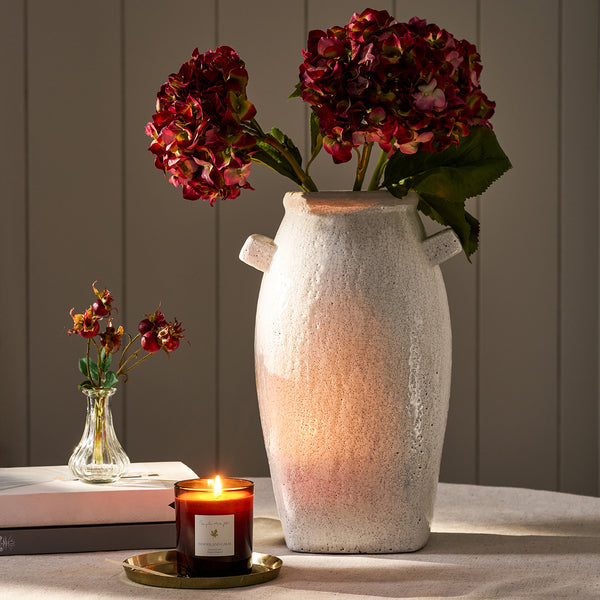 sophie allport Faux Red Hydrangea