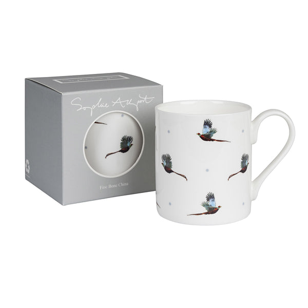 Sophie Allport Flying Pheasant Mug