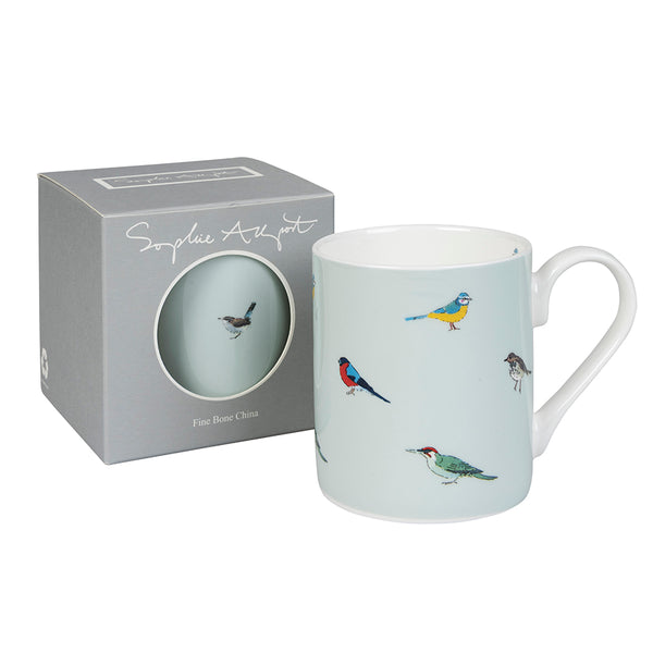 Sophie Allport Garden Birds Coloured Mug