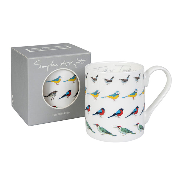 Sophie Allport Garden Birds Twitter Twitter Mug