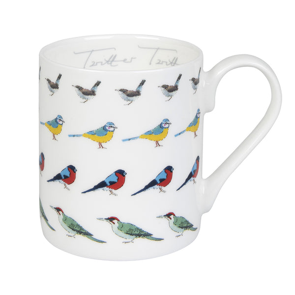 Sophie Allport Garden Birds Twitter Twitter Mug