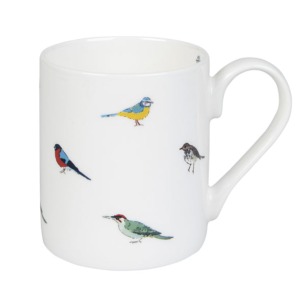 sophie allport Garden Birds White Mug