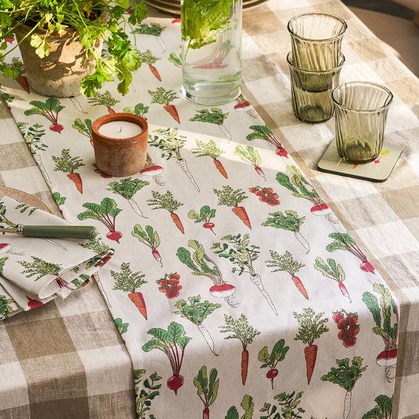 sophie allport Garden Vegetables Table Runner