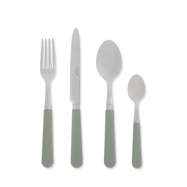 Sophie Allport Green Handle Cutlery Set (4 Piece)
