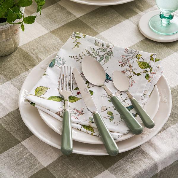 sophie allport Green Handle Cutlery Set (4 Piece)