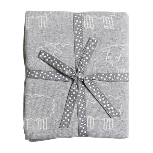 Sophie Allport Grey Sheep Blanket