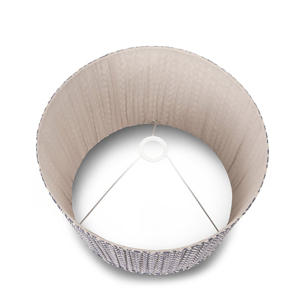 Sophie Allport Hambleton Blue Pleat Lampshade