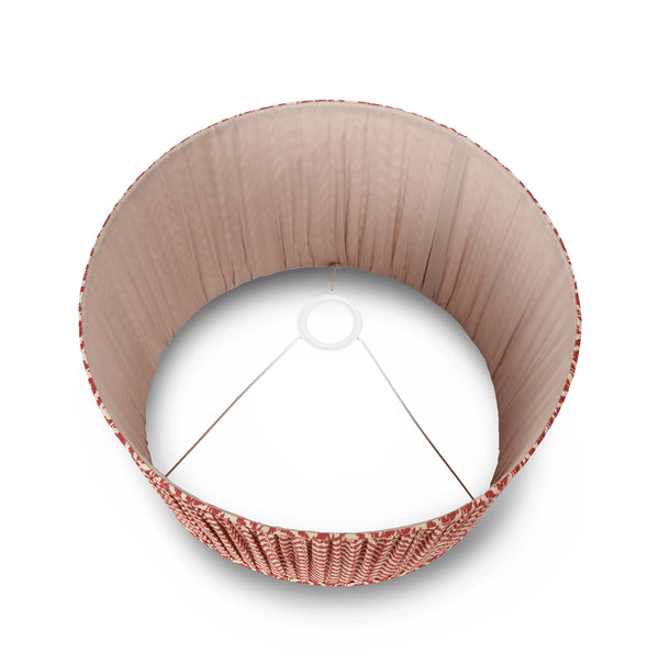 Sophie Allport Hambleton Red Pleat Lampshade
