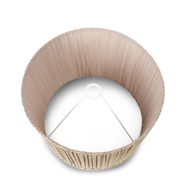 Sophie Allport Hambleton Taupe Pleat Lampshade