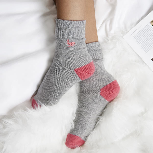 Sophie Allport Hare Cashmere Socks