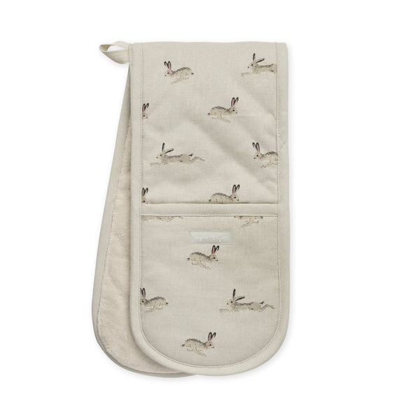 Sophie Allport Hare Double Oven Glove