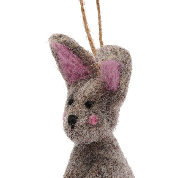 Sophie Allport Hare Felt Bauble