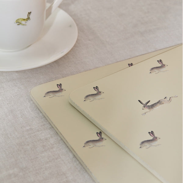 Sophie Allport Hare Placemats (Set Of 4)