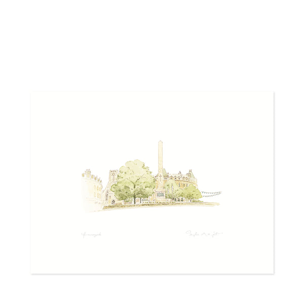 sophie allport Harrogate Cenotaph Print