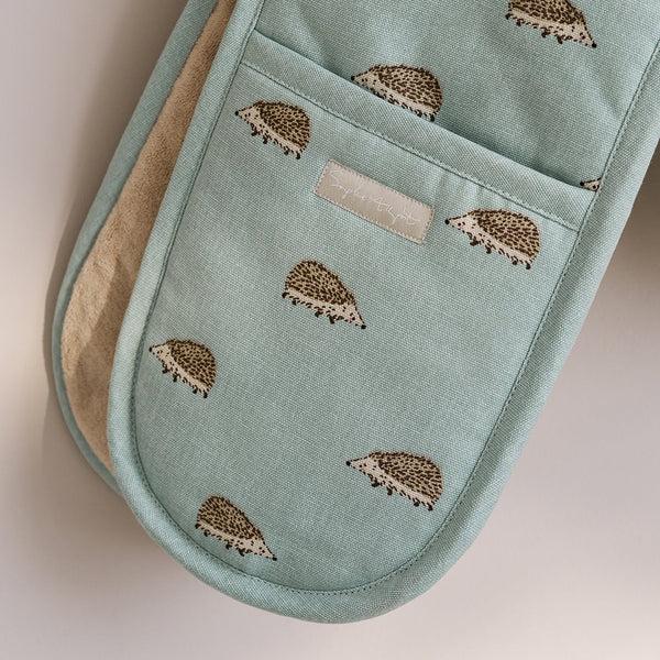 Sophie Allport Hedgehogs Double Oven Glove