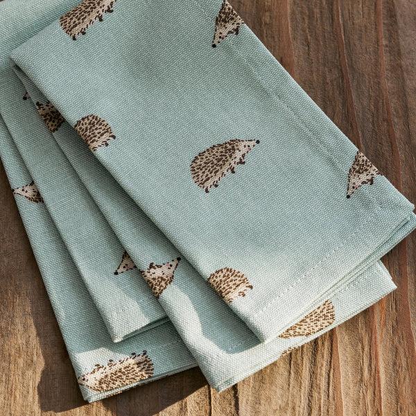 Sophie Allport Hedgehogs Napkins (Set Of 4)