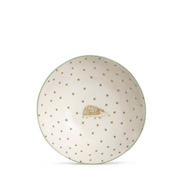 Sophie Allport Hedgehogs Stoneware Nibbles Bowl