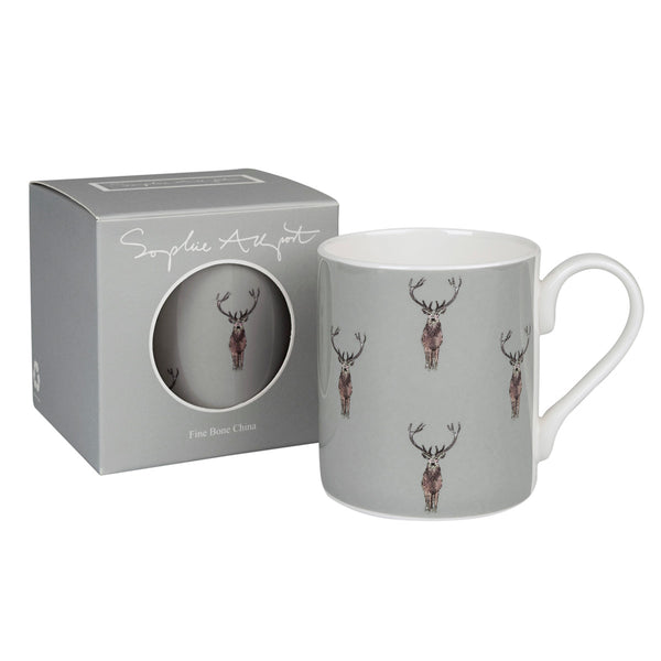 Sophie Allport Highland Stag Coloured Mug