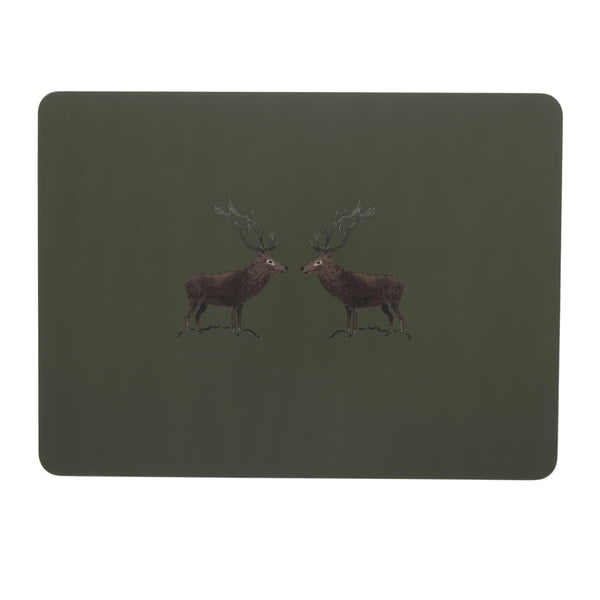 sophie allport Highland Stag Placemats (Set of 4)