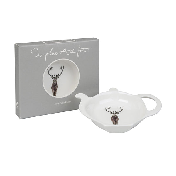 Sophie Allport Highland Stag Tea Bag Tidy