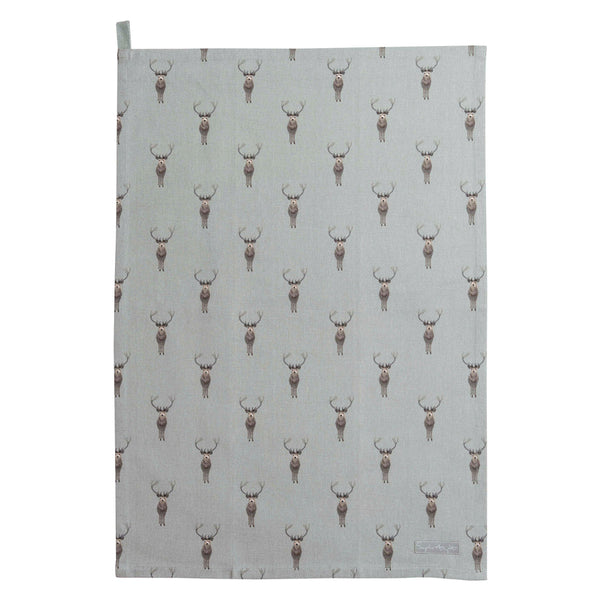 sophie allport Highland Stag Tea Towel