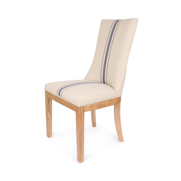 Sophie Allport Holkham Navy Stripe Dining Chair