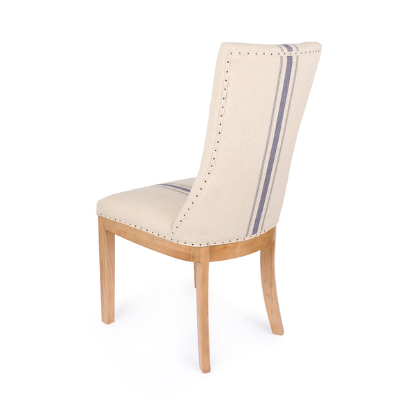 Sophie Allport Holkham Navy Stripe Dining Chair