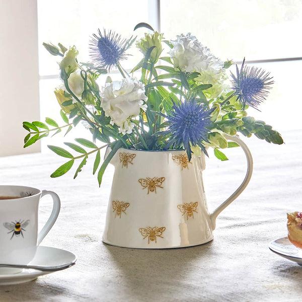 sophie allport Honey Bees Large Stoneware Jug