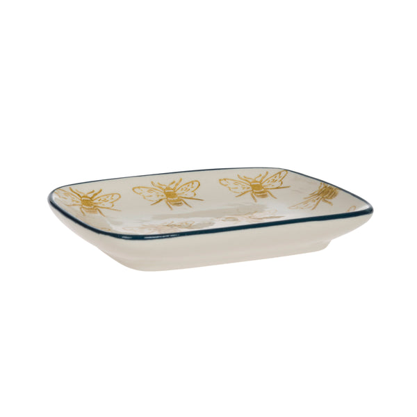 Sophie Allport Honey Bees Stoneware Soap Dish