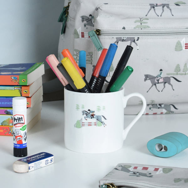 Sophie Allport Jumping Horse Solo Mug
