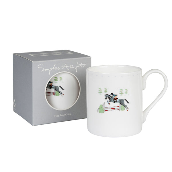 Sophie Allport Jumping Horse Solo Mug