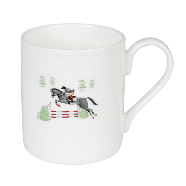 sophie allport Jumping Horse Solo Mug