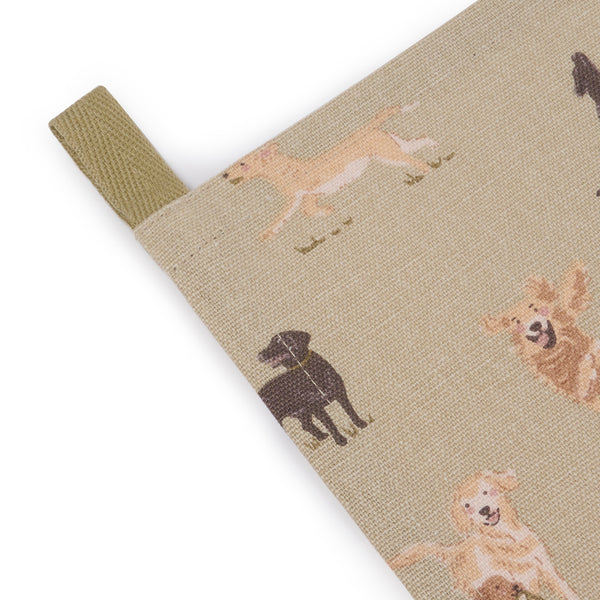 Sophie Allport Labradors & Retrievers Tea Towel