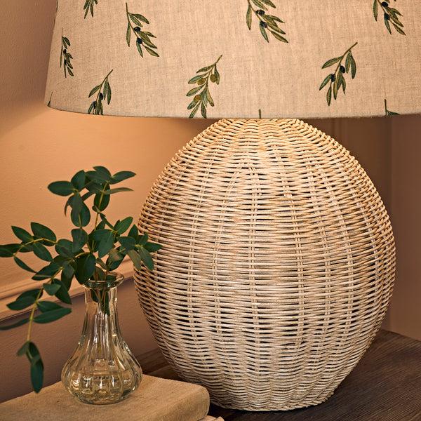 Sophie Allport Langham Rattan Table Lamp Base