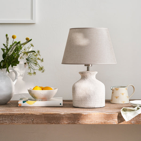 sophie allport Langham Rustic Stoneware Table Lamp