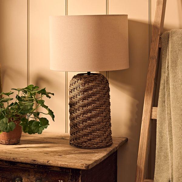 sophie allport Langham Seagrass Lamp